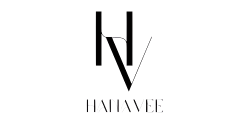 Black logo with 'HANAVEE' text on a white background